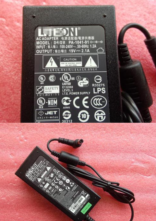 *Brand NEW*LITEON PA-1041-91 19V 2.1A AC Adapter 5.5*2.5mm Power Supply - Click Image to Close