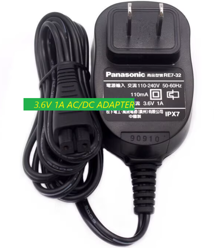 *Brand NEW*Panasonic RE7-32 3.6V 1A AC/DC ADAPTER ES-RL40 ES-RL41 Power Supply