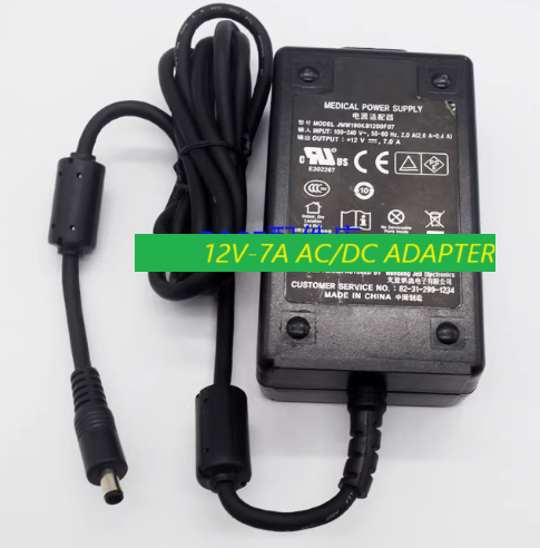 *Brand NEW* Medical JMW190KB1200F07 12V-7A AC/DC ADAPTER Power Supply