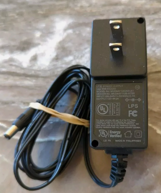 *Brand NEW*Genuine I.T.E MU24AY120200-A1 12V 2A 24W AC Adapter Power Supply