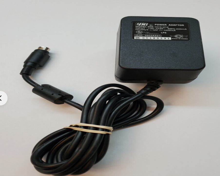 *Brand NEW* Yhi 898-1015-U12 Adaptor Output 12V 1250mA Transformer Adapter Power Supply - Click Image to Close