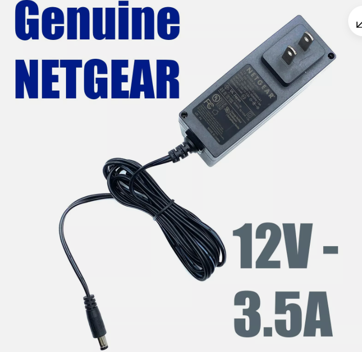 *Brand NEW* Genuine Netgear 12V 3.5A 42Watt AC Adapter MU42-3120350-A1 Power Supply - Click Image to Close