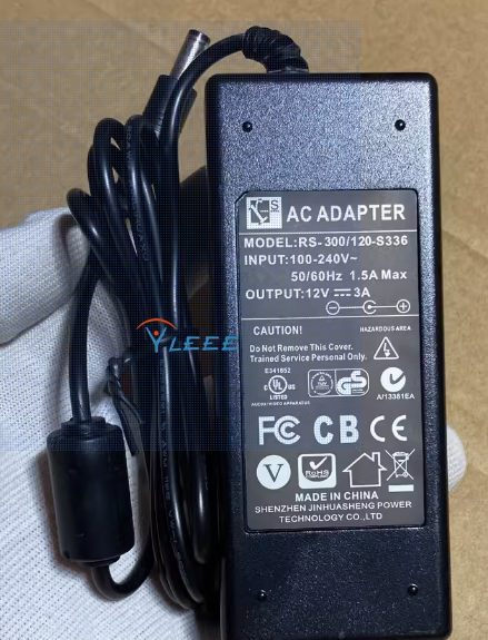 *Brand NEW*12V 3A AC/DC ADAPTER RS RS-300/120-S336 120-S325 Power Supply