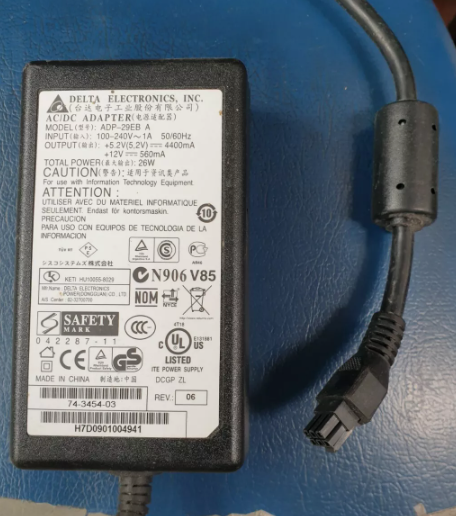 *Brand NEW*DELTA ELECTRONICS 5.2V-12V AC/DC Adapter ADP-29EB A Power Supply