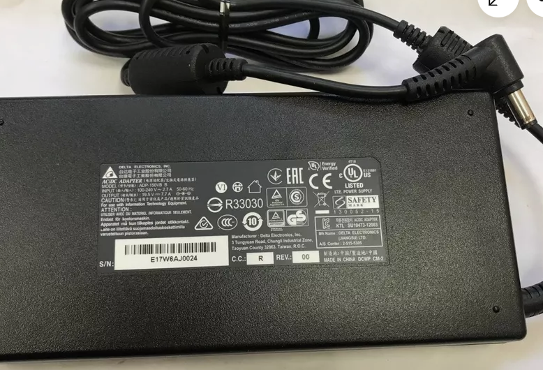 *Brand NEW*DELTA Acer Purple Tip 19.5V 9.23A 180W AC Adapter Charger ADP-180MB K 5.5*1.7 Power Supply