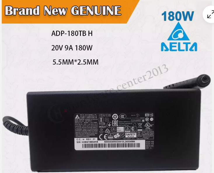 *Brand NEW*ADP-180TB H Original Delta 20v 9a AC Adapter Charger Power Supply