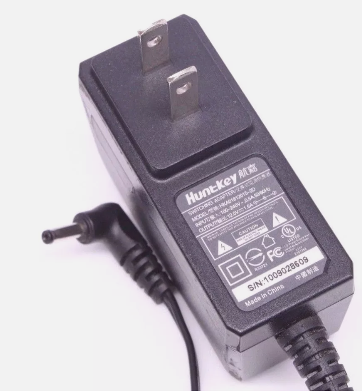 *Brand NEW*HuntKey Output 12.0V 1.5A AC DC Adapter Charger HKA01812015-2D Power Supply