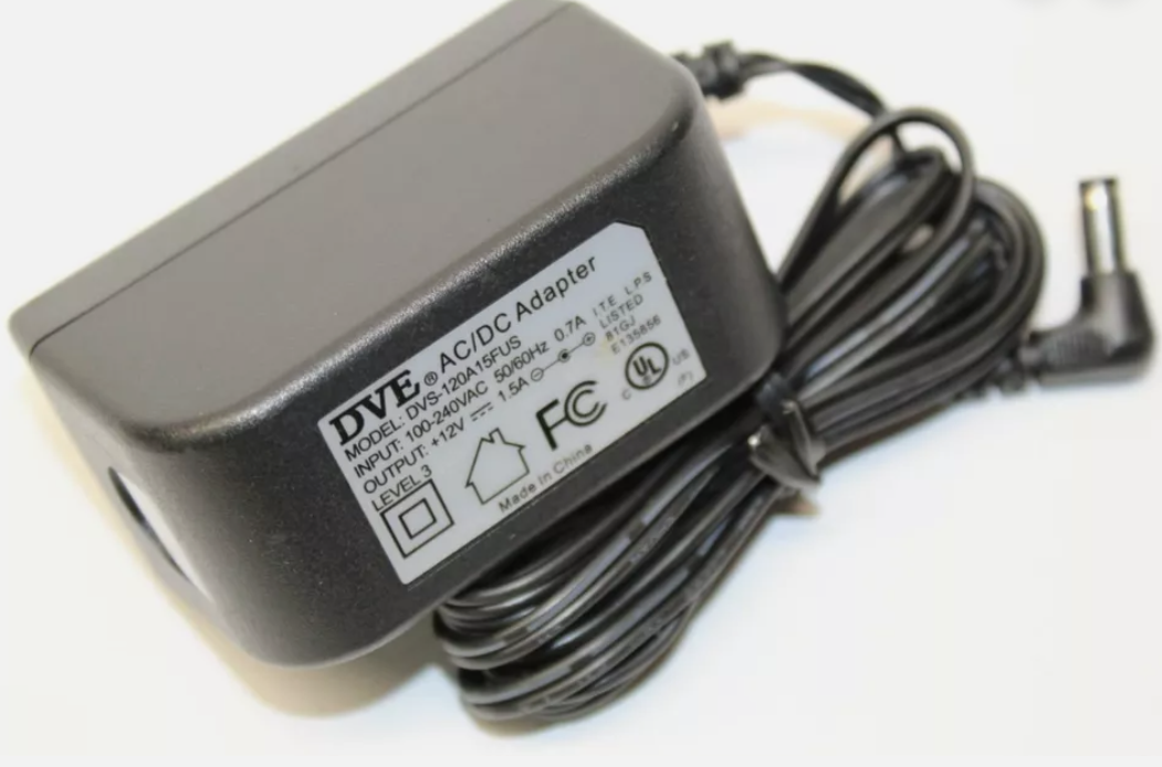 *Brand NEW*DVE DVS-120A15FUS Output 12V 1.5A AC/DC Adapter Transformer Charger Power Supply