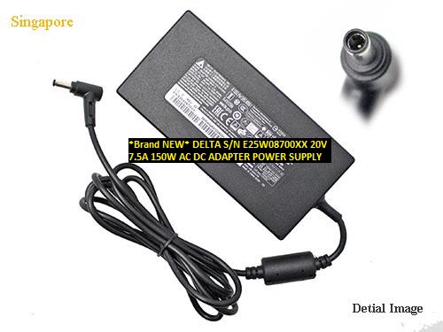 *Brand NEW* DELTA S/N E25W08700XX 20V 7.5A 150W AC DC ADAPTER POWER SUPPLY