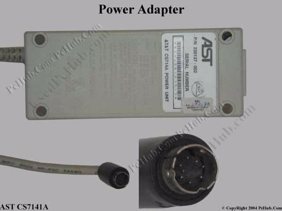 *Brand NEW* CS7141A, 230137-002 AST 5.2V 3.0A or 7.5V 0.4A or 5.2V 0.0A or 6.5V 2.4A AC DC ADAPTE POWER SUPPLY