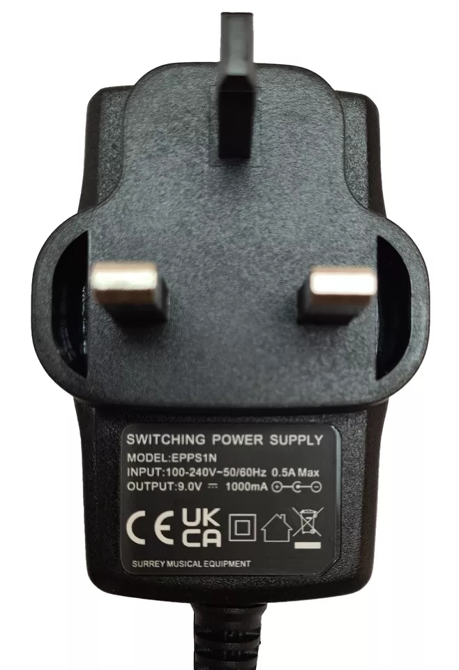 (image for) *Brand NEW*EPPS1N CASIO 9.0V 1000mA AC ADAPTER CT-470 CASIOTONE KEYBOARD POWER SUPPLY REPLACEMENT