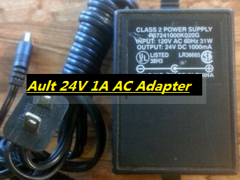 *Brand NEW*Ault Inc P57241000K020G (PA388) 24V 1A AC Adapter - Click Image to Close