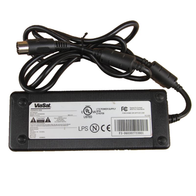 *Brand NEW* 30V-2A ViaSat 3.3V-4A 9V-0.8A HP-OW080043 AC DC ADAPTER POWER SUPPLY