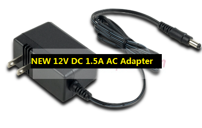 *Brand NEW*APD 12V DC 1.5A AC Adapter WB-18R12 - Click Image to Close