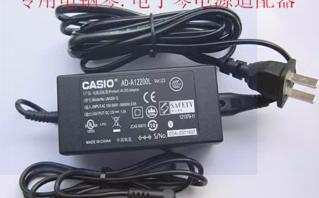 *Brand NEW*12V 1.5A AC Adapter CASIO CTK-6325 6300 7000 7200 7300 7320 Power Supply - Click Image to Close