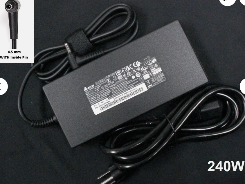 *Brand NEW*Genuine OEM MSI Delta 20V 12.0A 240W AC Adapter Charger 957-15CK1P-101 ADP-240EB D Power Supply